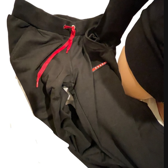 NEW PRADA ZIP HOODIE SWEATSHIRT JACKET & PANTS TRACK SET 2PC SET - Picture 8 of 8